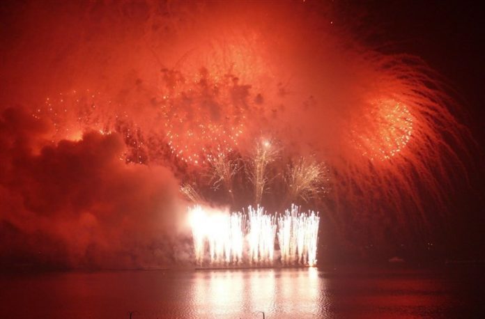 Feu d'artifice de la fête nationale (archive CNA)